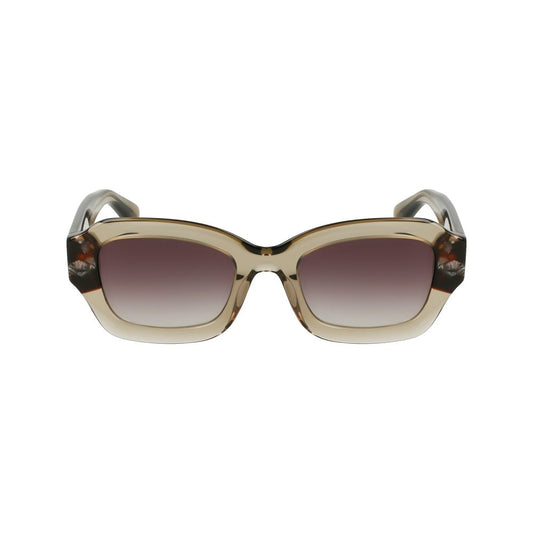 Longchamp Bicolor Acetate Sunglasses