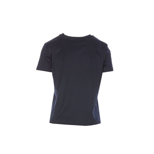 Max Mara Blue Cotton T-Shirt