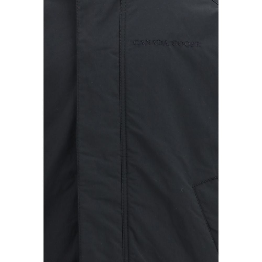 Canada Goose Black Wool Bomber