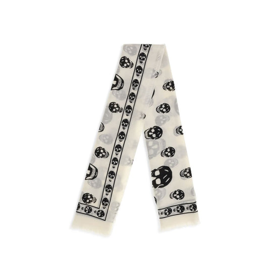 Alexander McQueen Beige Modal Scarf