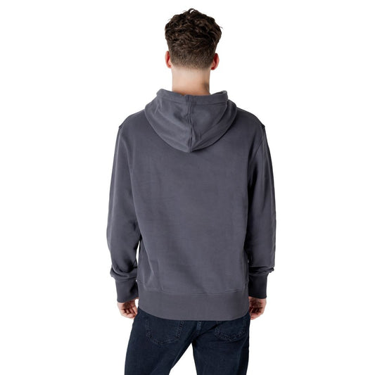 Calvin Klein Jeans Gray Cotton Hoody