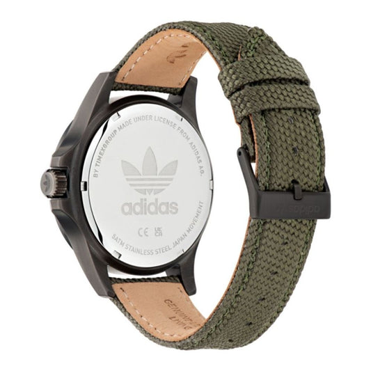 Adidas Bicolor Fabric Dress Watch