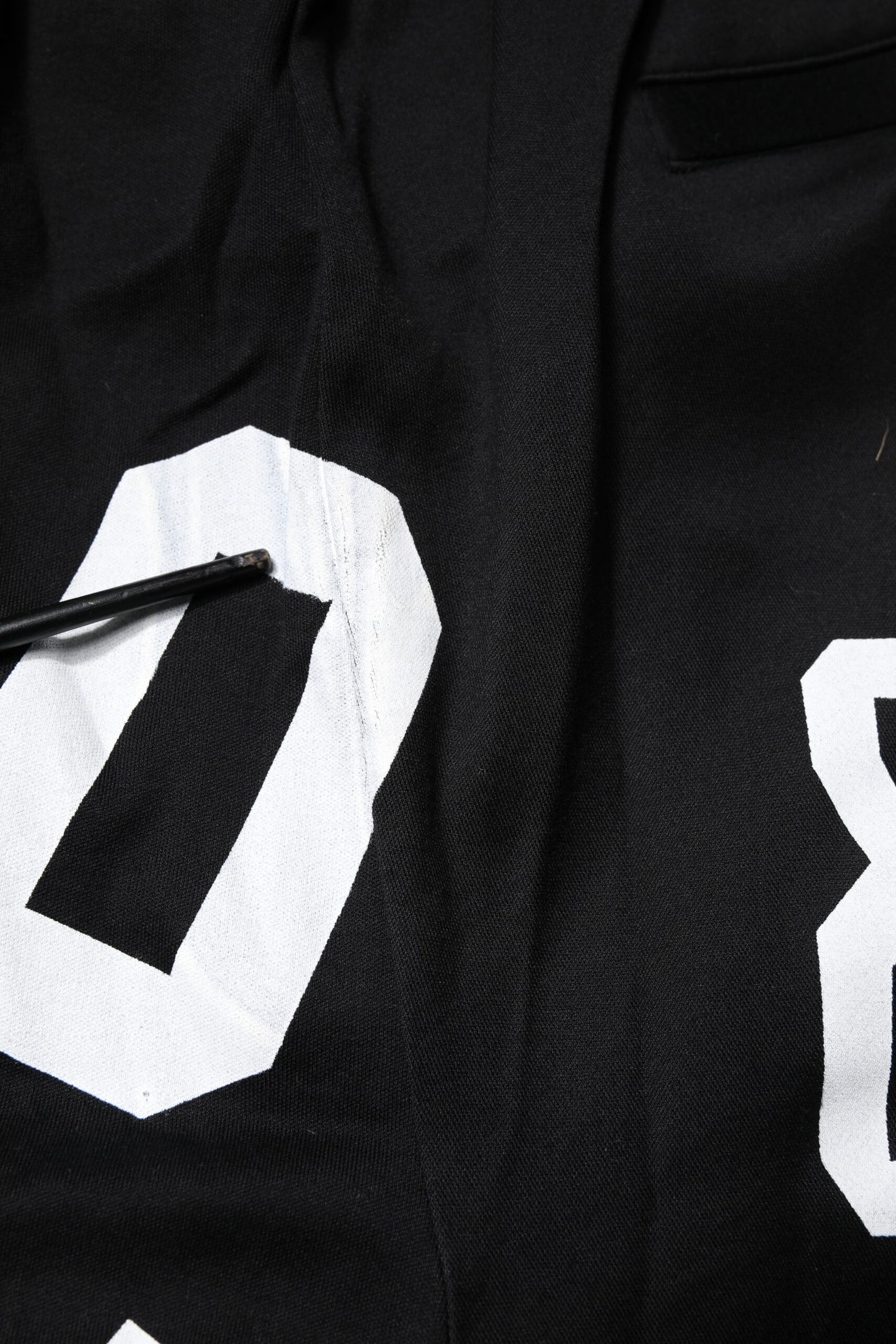 Dolce & Gabbana Black Logo Cotton Bermuda Sweatshorts Shorts