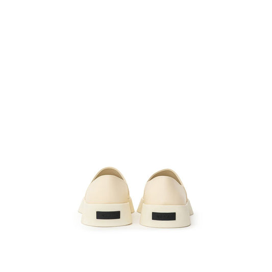Fear Of God Beige Leather Slip-On Loafer