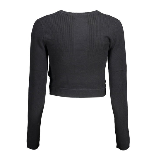 Calvin Klein Black Lyocell Women Sweater
