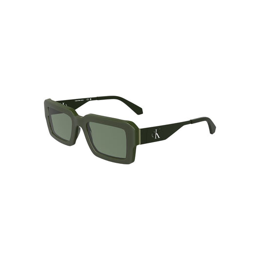 Calvin Klein Green Acetate Women Sunglasses