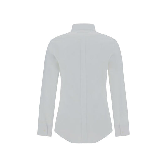 Dolce & Gabbana White Elastane Dress Shirt