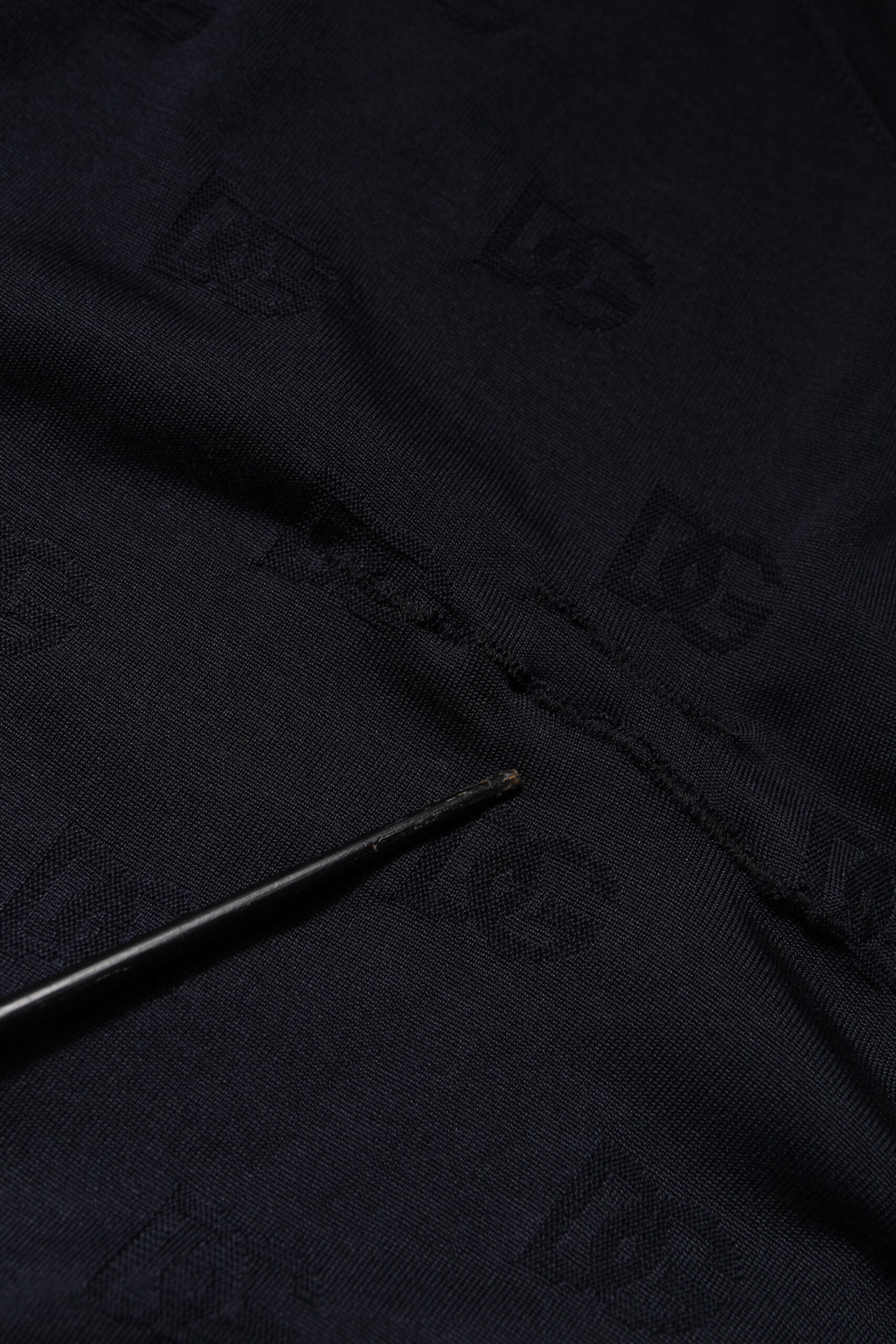 Dolce & Gabbana Black Silk Crew Neck Sweatshirt Sweater