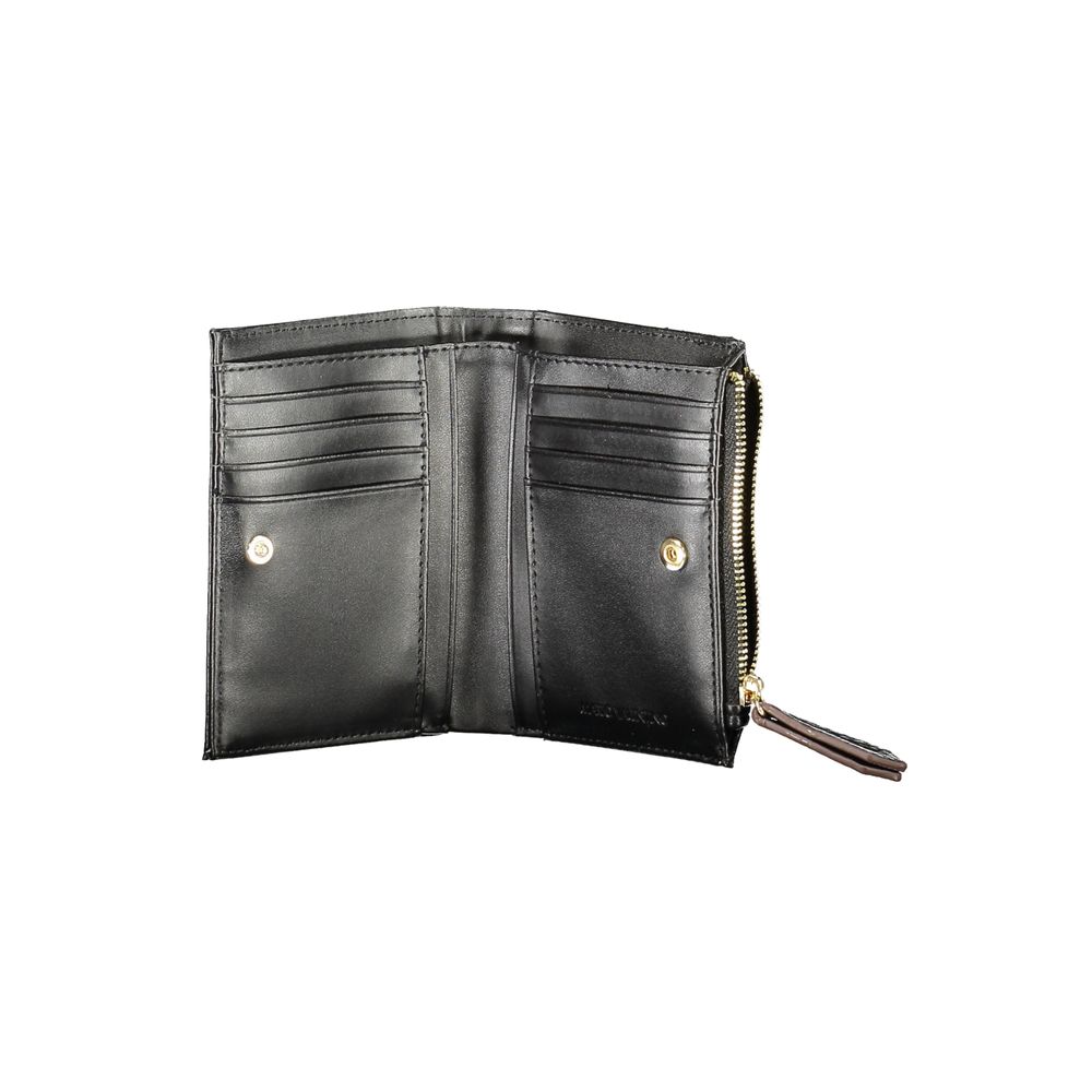 Mario Valentino Black Polyethylene Women Wallet