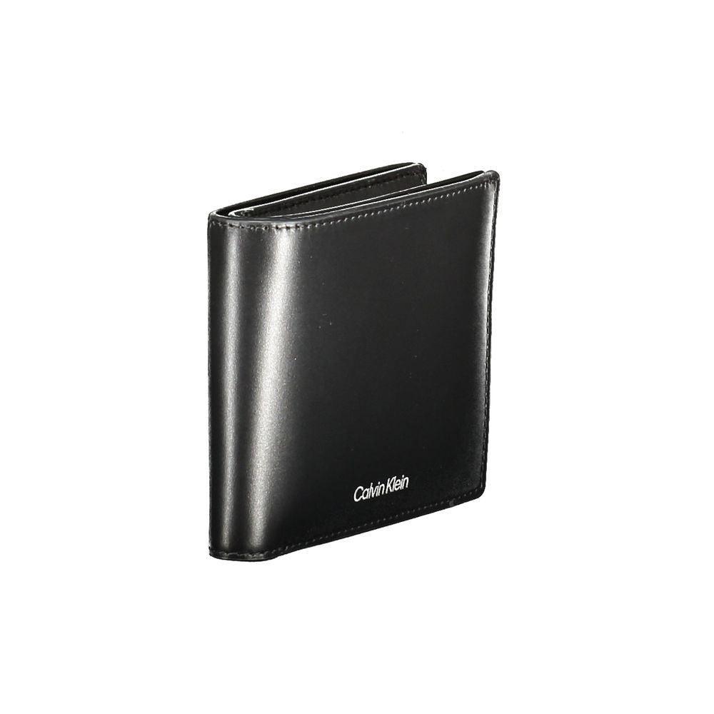 Calvin Klein Black Leather Men Wallet