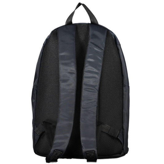Tommy Hilfiger Blue Polyester Men Backpack