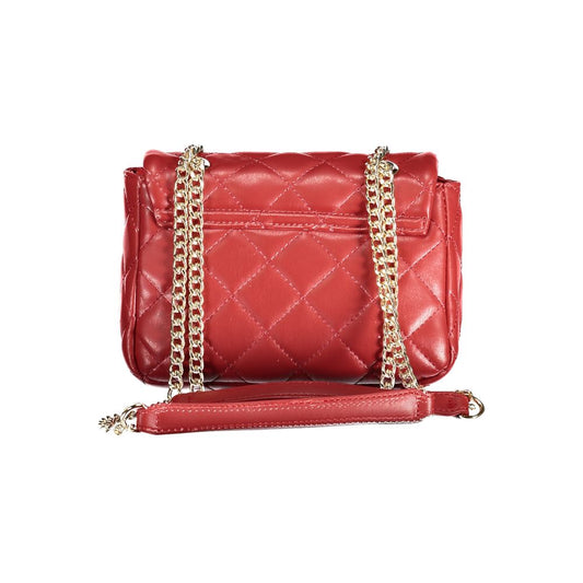 Mario Valentino Red Polyethylene Handbag