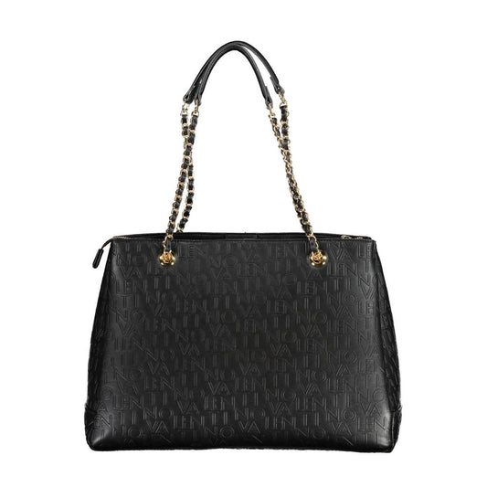 Mario Valentino Black Polyethylene Women Handbag