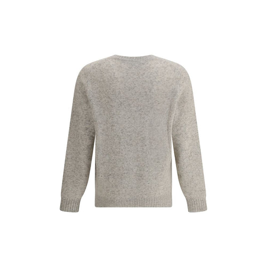 Brunello Cucinelli Gray Alpaca Vicugna Pacos Sweatshirt