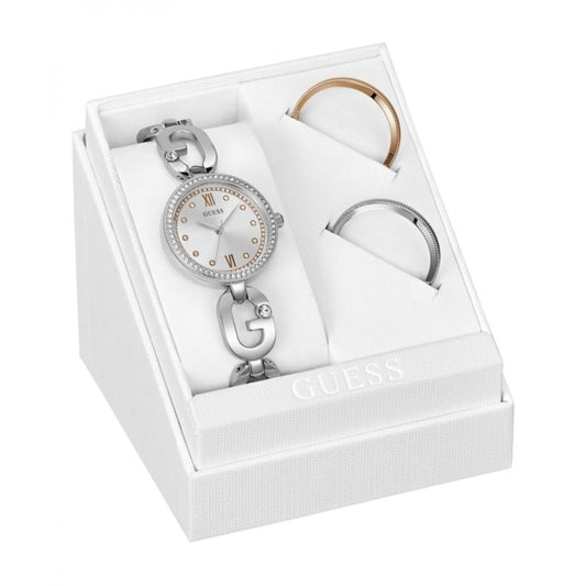 Guess Gray Stainless Steel Watch