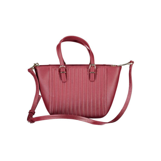 Tommy Hilfiger Red Polyethylene Handbag