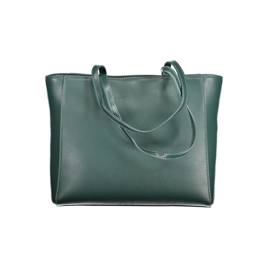 Mario Valentino Green Polyethylene Handbag