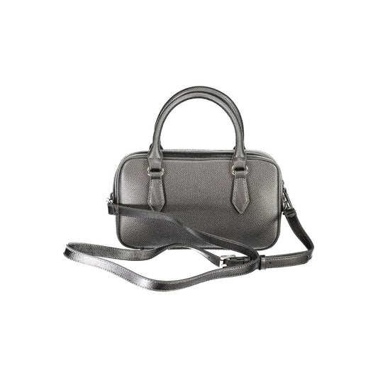 Mario Valentino Gray Polyethylene Handbag