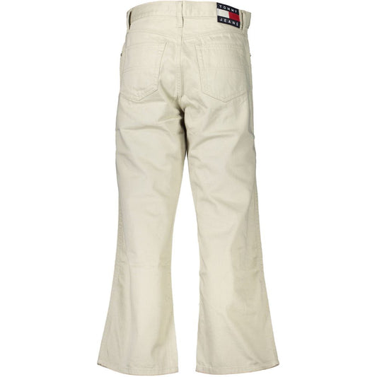 Tommy Hilfiger Beige Cotton Women Jeans