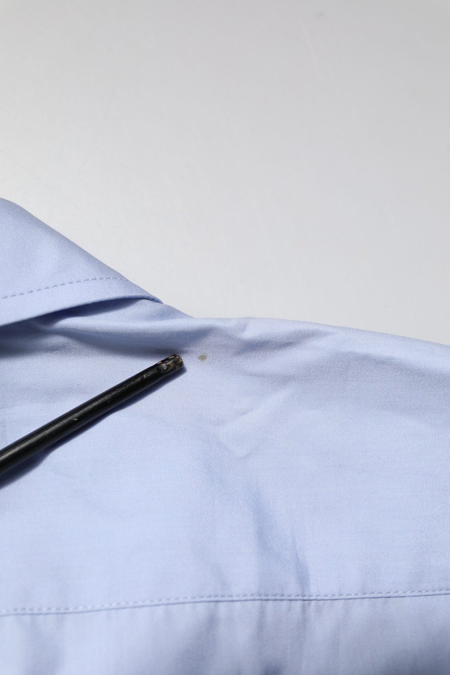 Dolce & Gabbana Light Blue Cotton Long Sleeves Dress Shirt