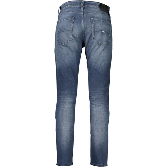 Tommy Hilfiger Blue Cotton Men Jeans