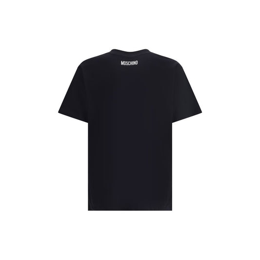 Moschino Black Cotton T-Shirt