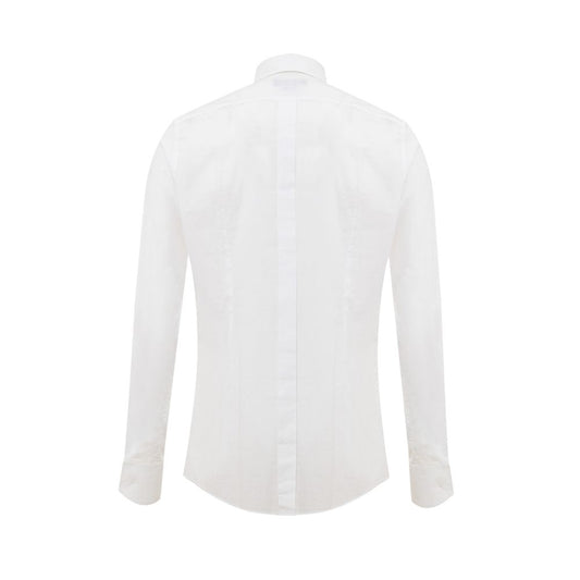 Dolce & Gabbana White Cotton Dress Shirt