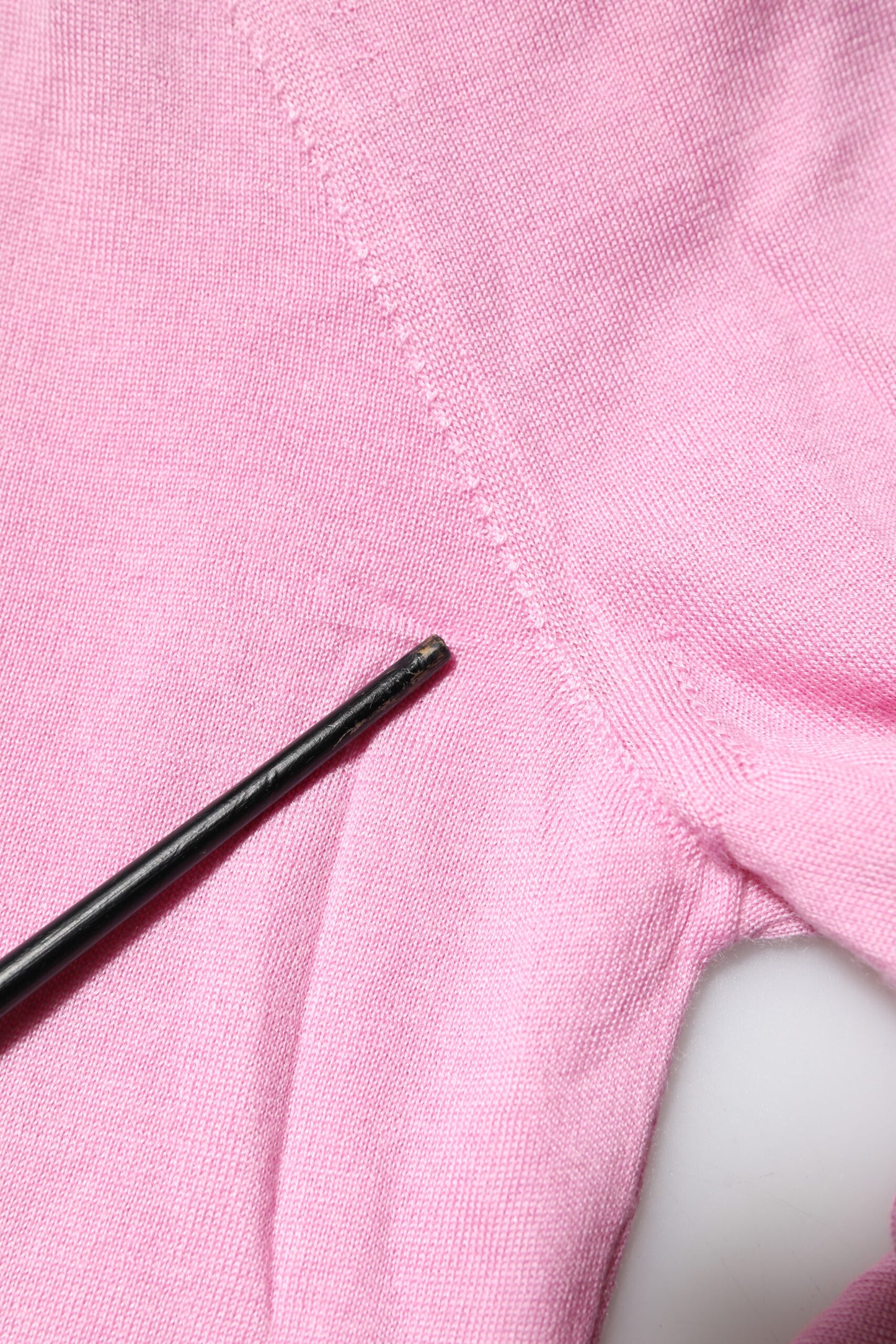 Dolce & Gabbana Pink Floral Detailing Cardigan Sweater