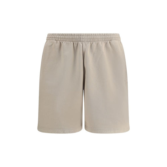 Balenciaga Beige Cotton Bermuda Shorts