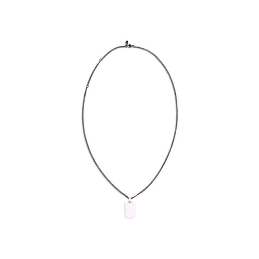 Alexander McQueen Silver Metal Necklace