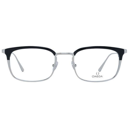 Omega Black Men Glasses Frame