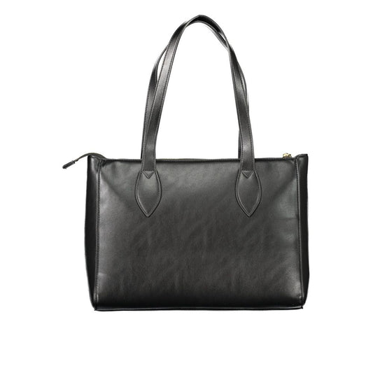 Mario Valentino Black Polyethylene Women Handbag