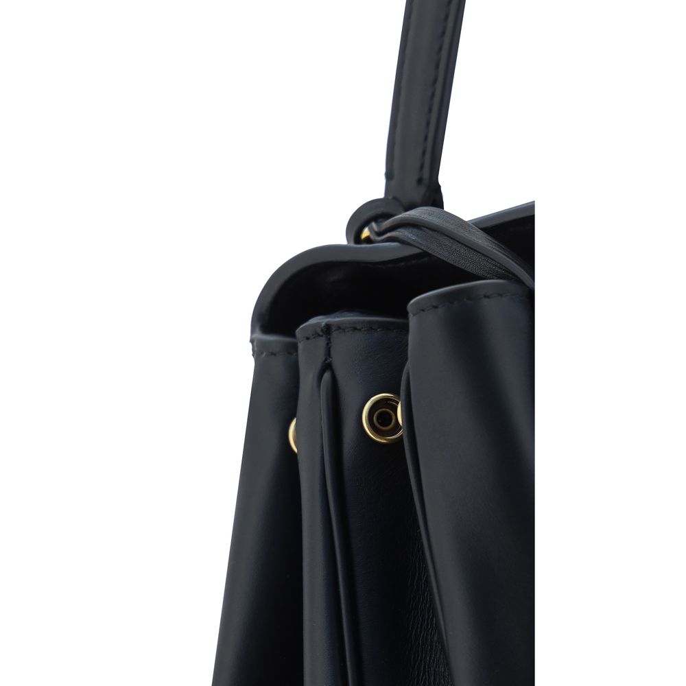 Balenciaga Black Calf Leather Bos Taurus Shoulder Bag