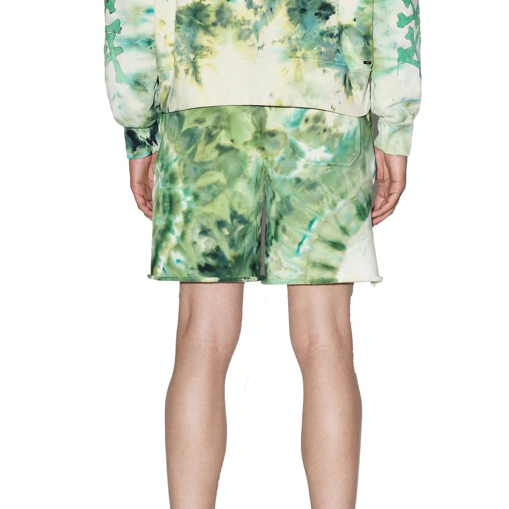 Amiri Green Cotton Shorts