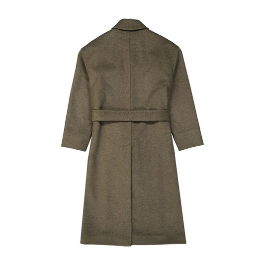 Brunello Cucinelli Green Wool Coat