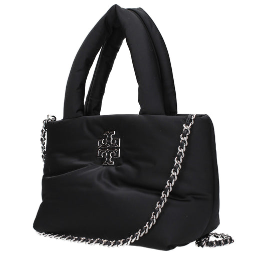 Tory Burch Black Fabric Handbag