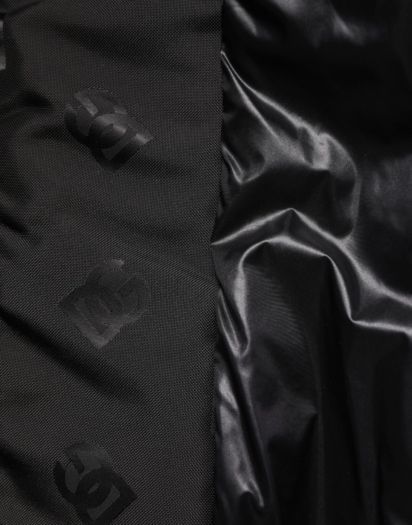 Dolce & Gabbana Black Cargo Windbraker Logo Mania Jacket