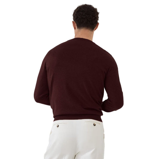 Brunello Cucinelli Red Cashmere Sweater