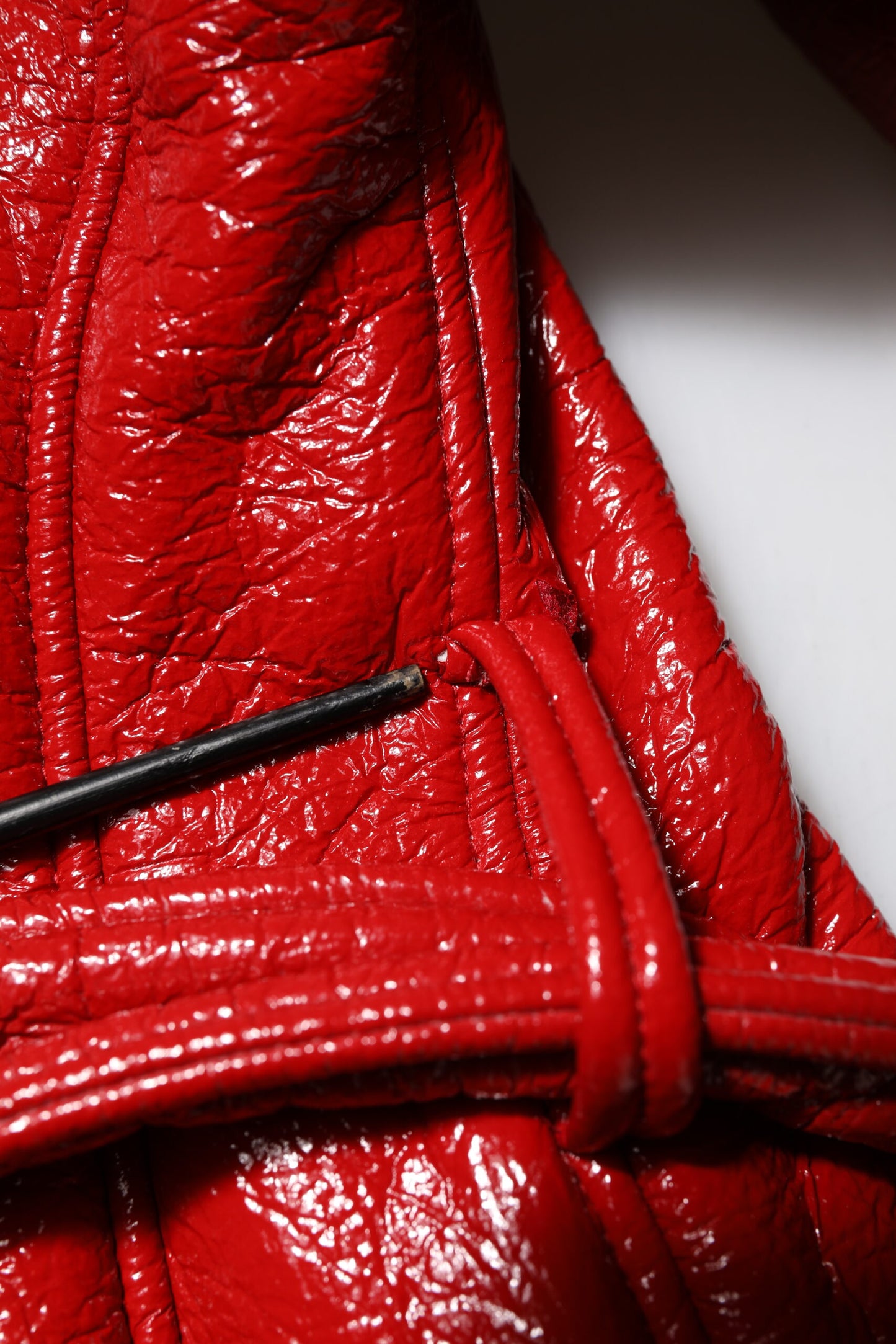 Dolce & Gabbana Red Wool Single Breasted Trench Coat Jacket