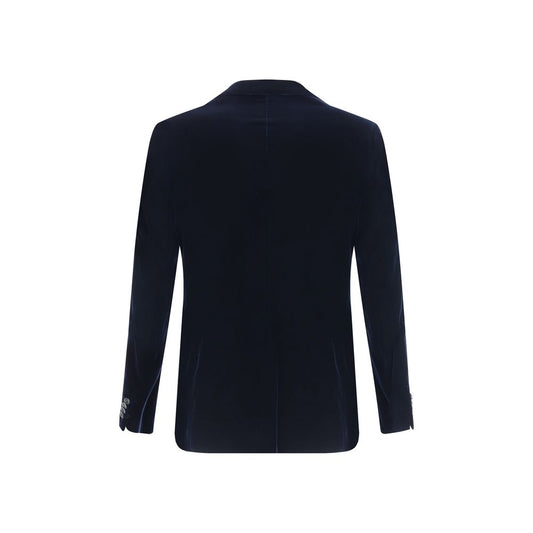 Giorgio Armani Black Viscose Blazer