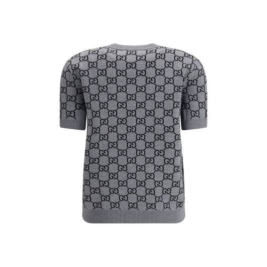 Gucci Gray Wool Sweatshirt