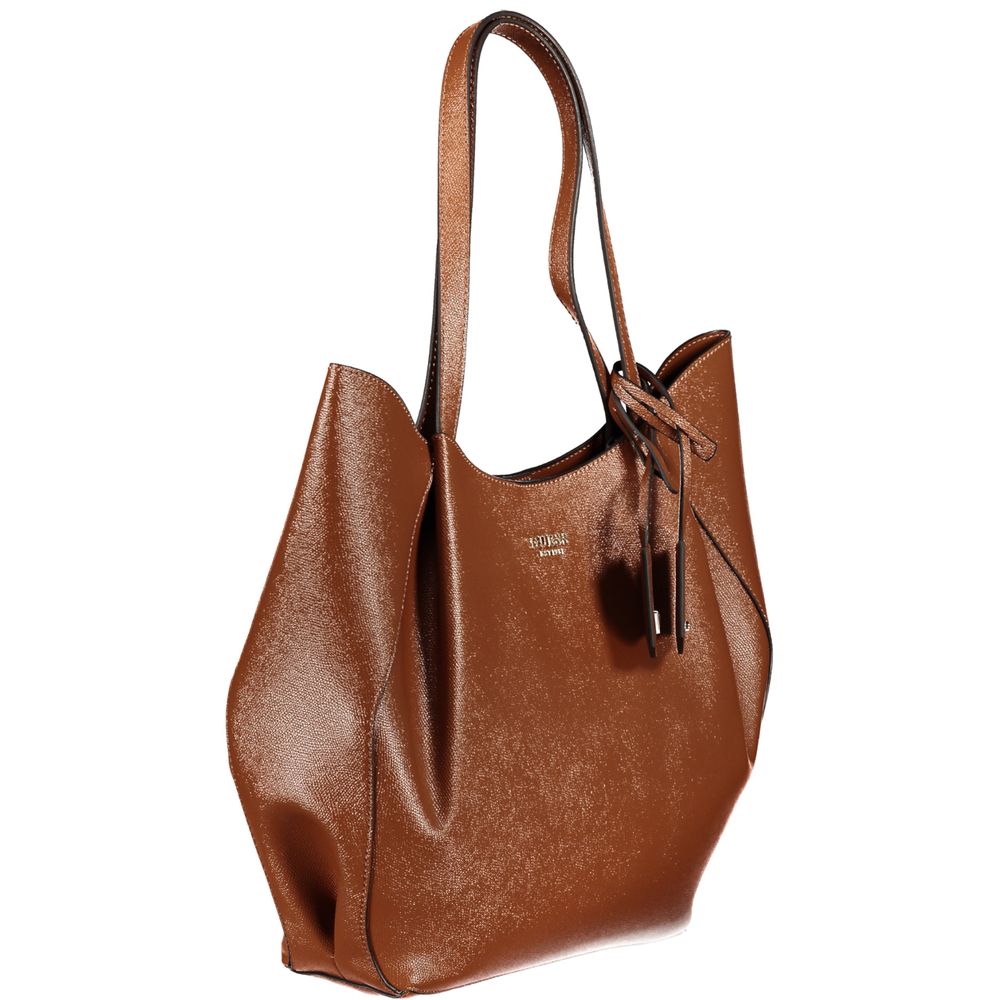 Guess Jeans Brown Polyethylene Women Handbag