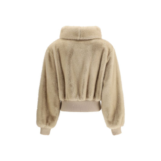 PINKO Beige Polyester Bomber