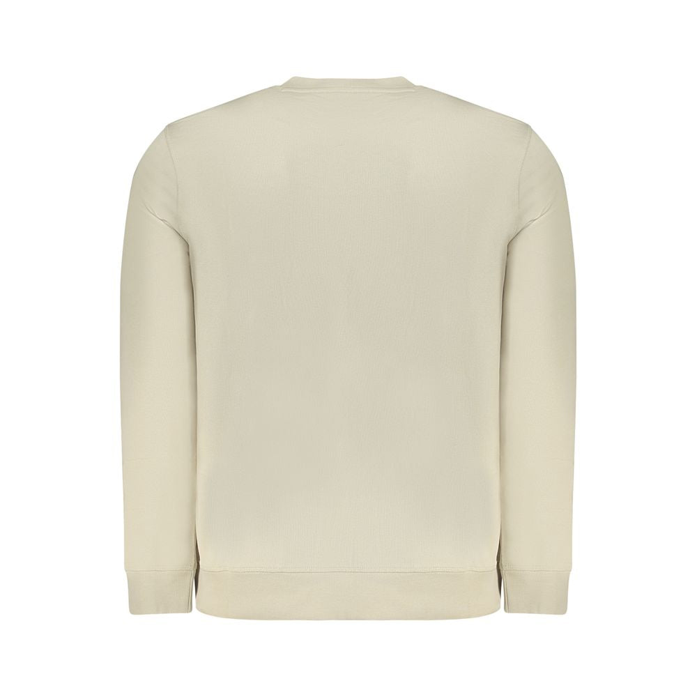 Hugo Boss Beige Cotton Men Sweater