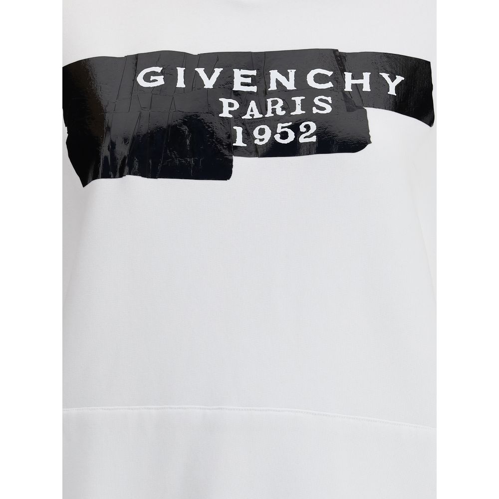 Givenchy White Cotton Sweatshirt