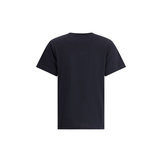 Ganni Black Cotton T-Shirt