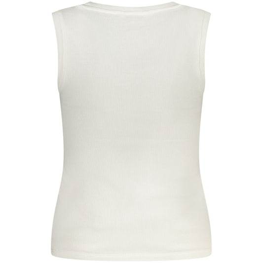 Tommy Hilfiger White Cotton Tank Top