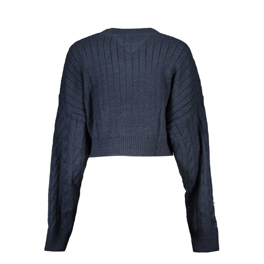 Tommy Hilfiger Blue Polyester Sweater