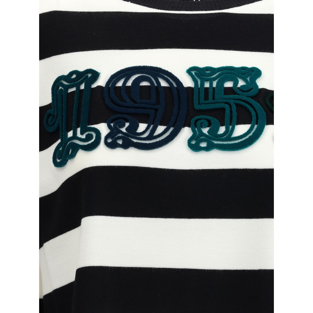 Max Mara Black Fleece Wool Sweatshirt