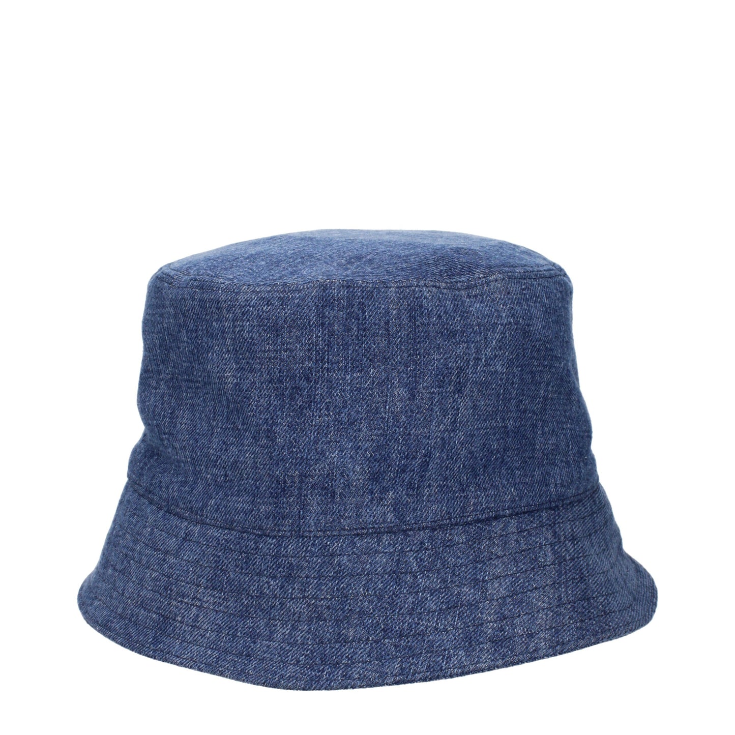 Miu Miu Blue Cotton Bucket Hat